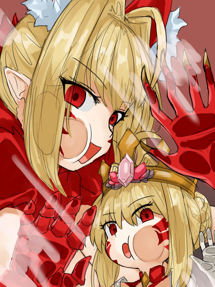 nero claudius and queen draco (fate and 1 more) drawn by steamingtofu