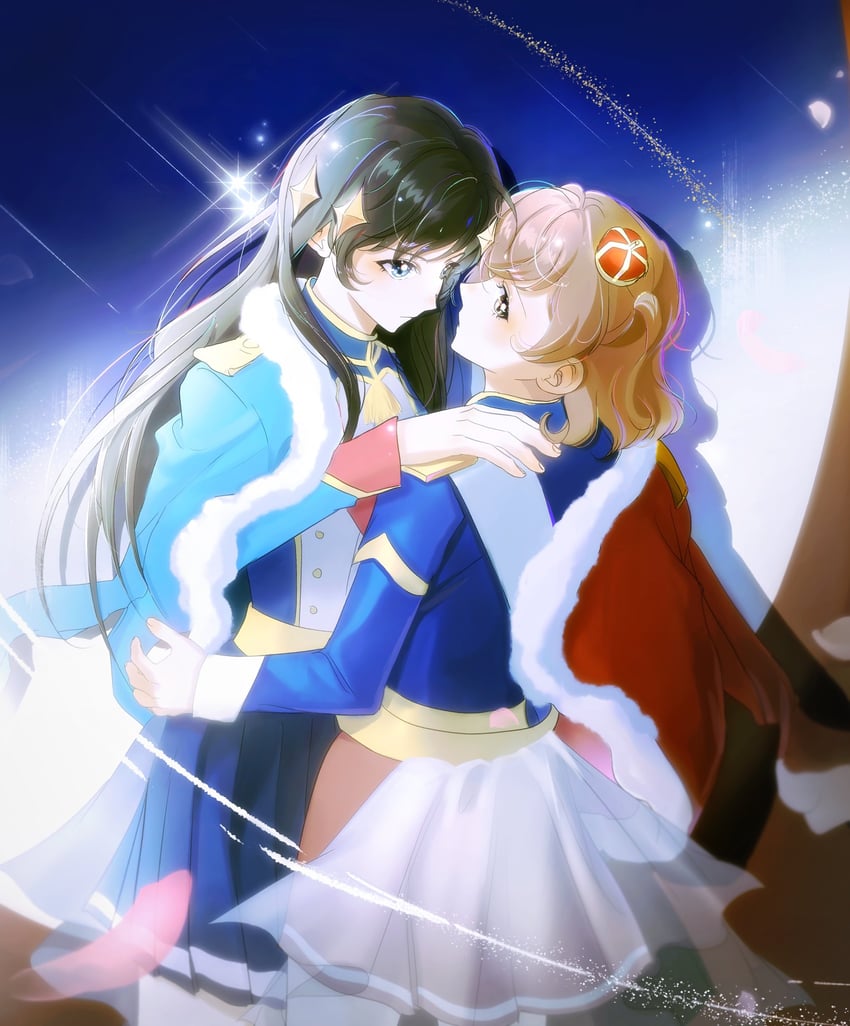 aijou karen and kagura hikari (shoujo kageki revue starlight) drawn by sanoon