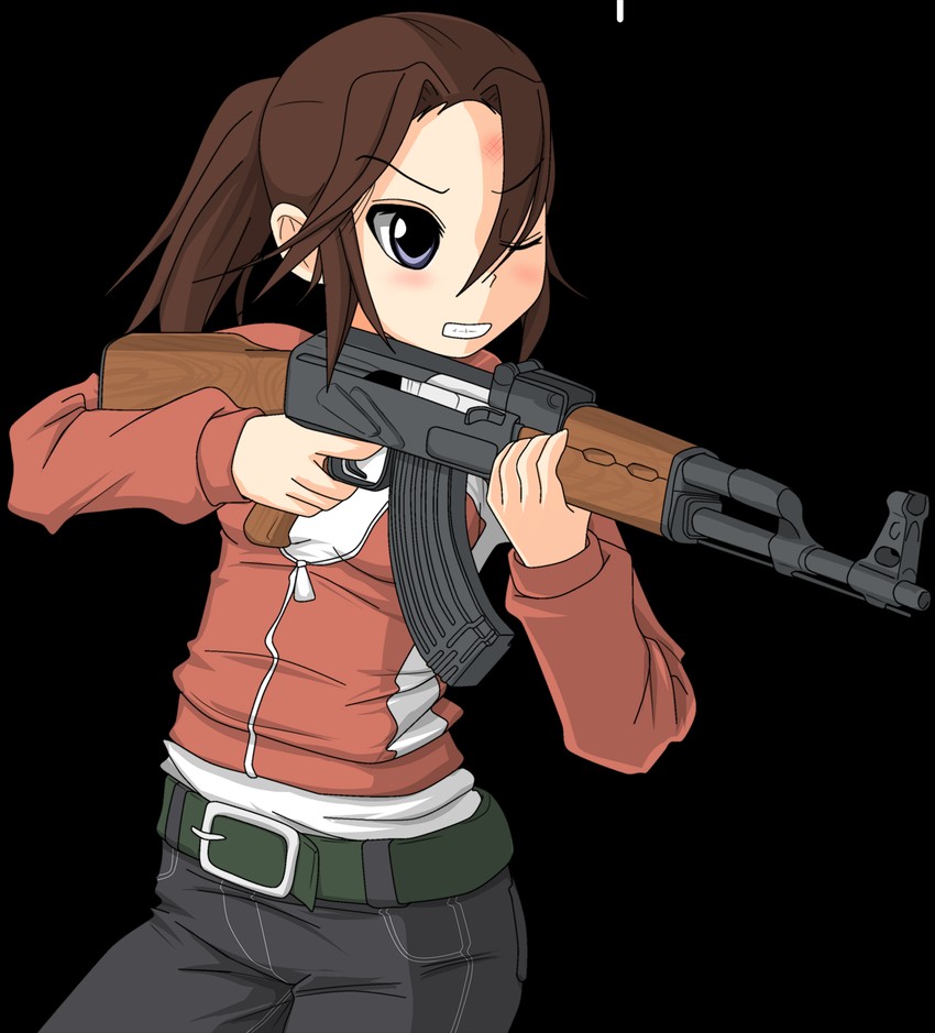 zoey (left 4 dead and 1 more) drawn by hangaku