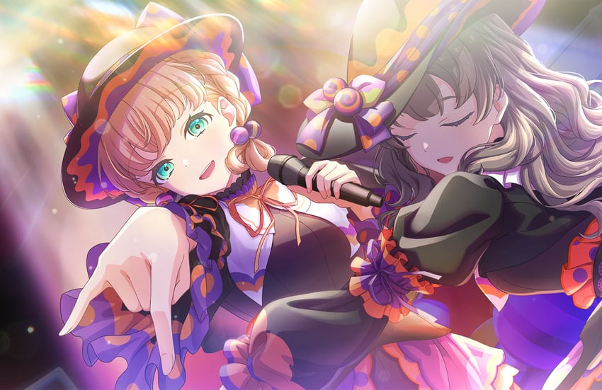 hinoshita kaho and fujishima megumi (love live! and 1 more)