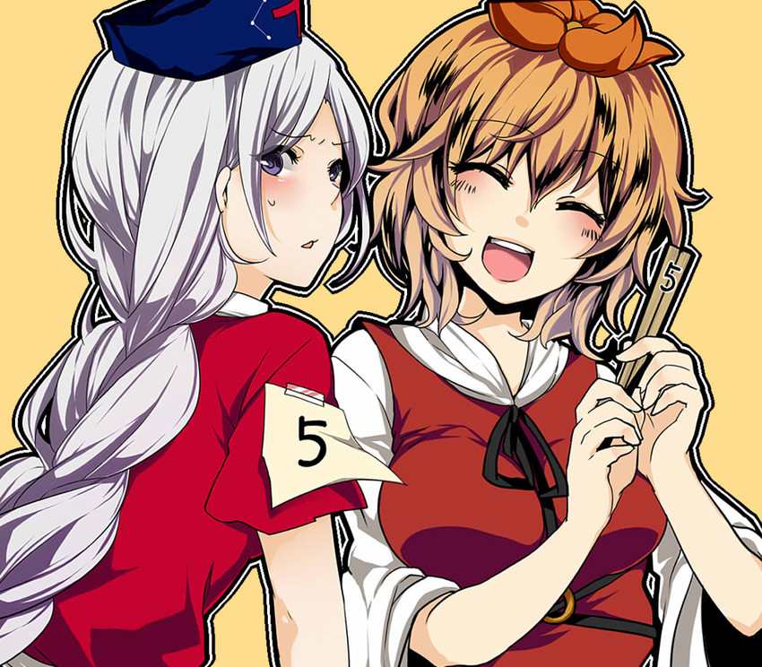 yagokoro eirin and toramaru shou (touhou) drawn by rimu_(kingyo_origin)