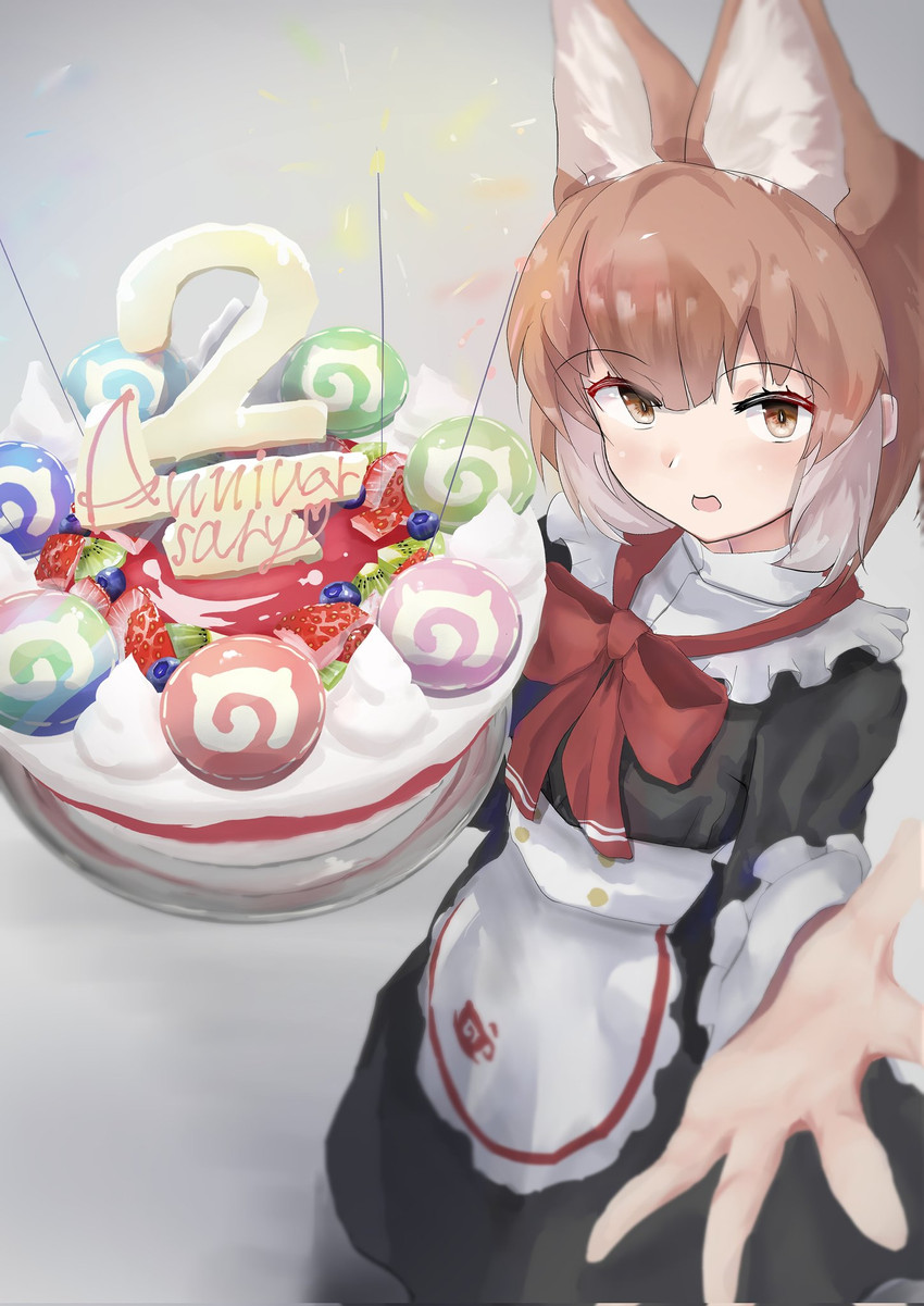 dhole (kemono friends and 1 more) drawn by koshou_(g_ro_dorannna)