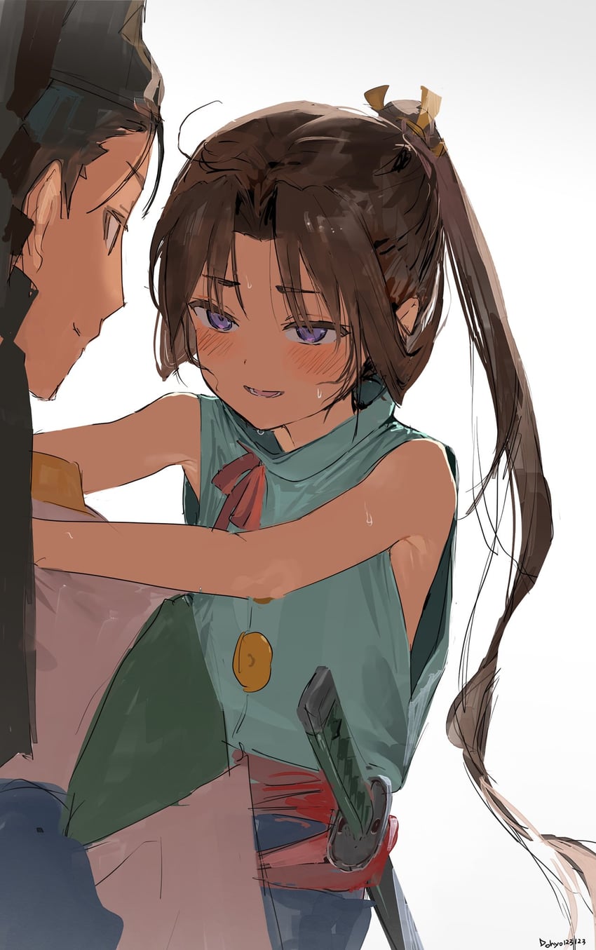 houjou tokiyuki and suwa yorishige (nige jouzu no wakagimi) drawn by dohyo123123