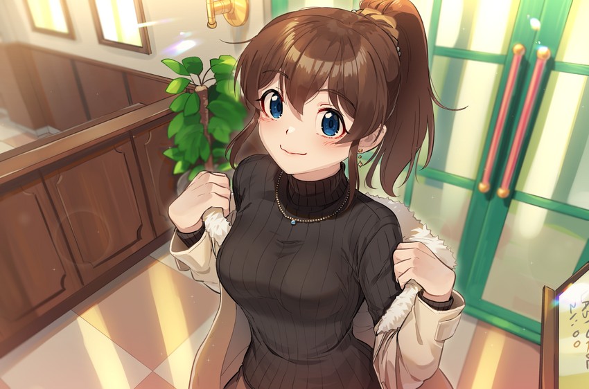 satake minako (idolmaster and 1 more) drawn by kamille_(vcx68)