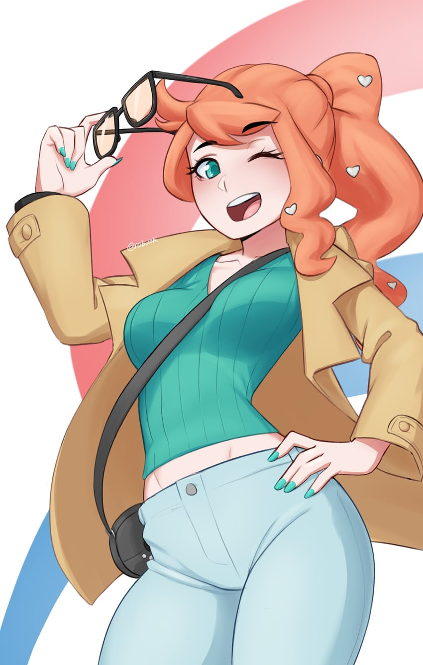 sonia (pokemon and 1 more) drawn by rob_ishi