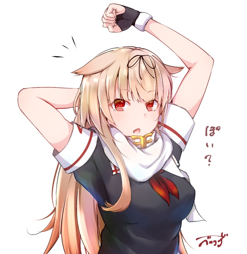 yuudachi and yuudachi kai ni (kantai collection) drawn by baileys_(tranquillity650)