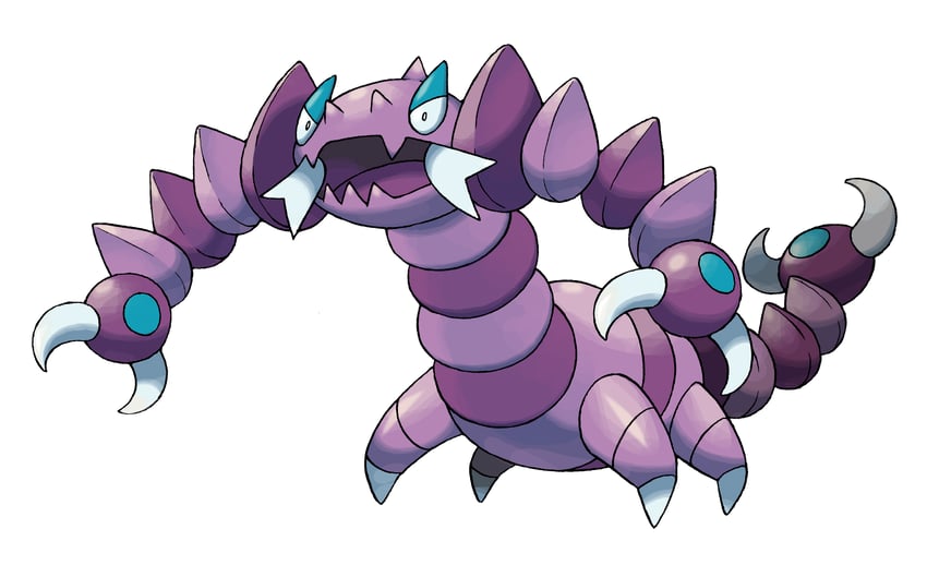 drapion (pokemon and 1 more) drawn by sugimori_ken