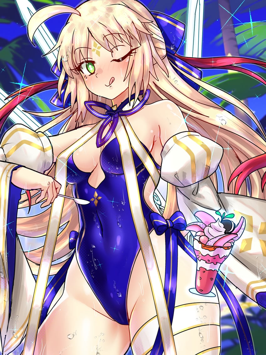artoria pendragon and artoria caster (fate and 1 more) drawn by ebora