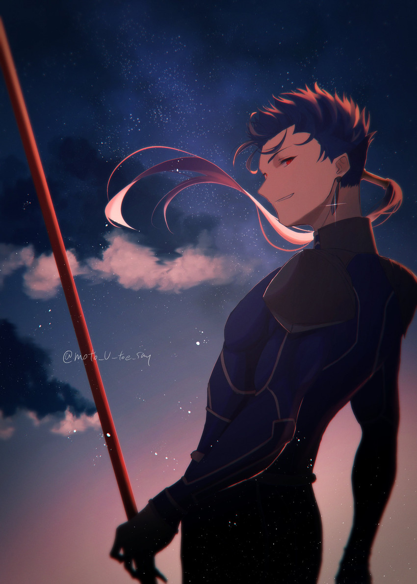 cu chulainn (fate and 1 more) drawn by fomnant