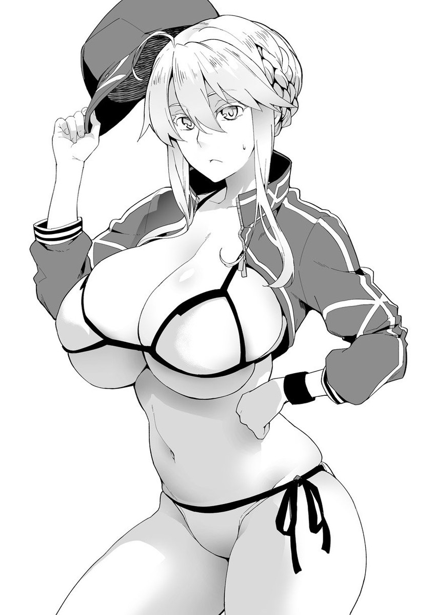 artoria pendragon and mysterious heroine xx (fate and 1 more) drawn by soba_(saz)