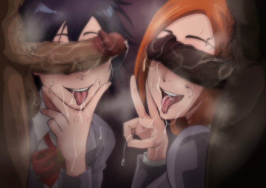 inoue orihime and arisawa tatsuki (bleach) drawn by iwao178