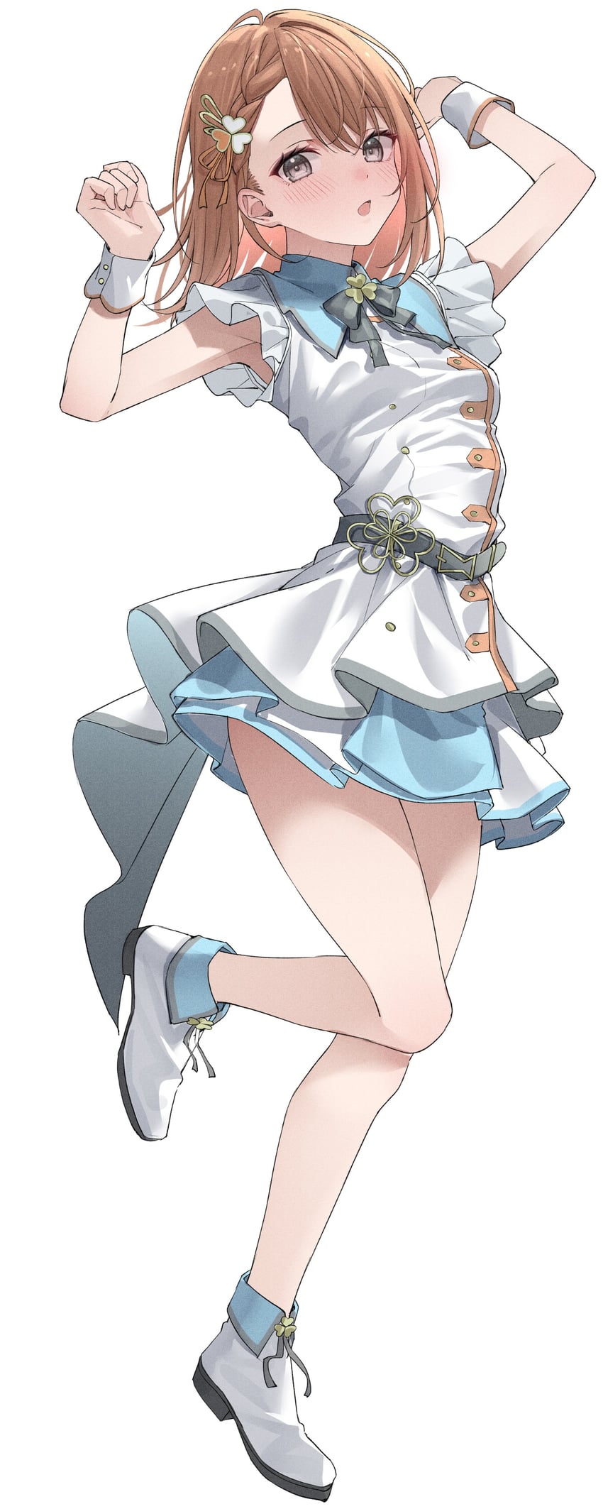 hanasato minori (project sekai) drawn by kawai_ritsu_(rits_meg)