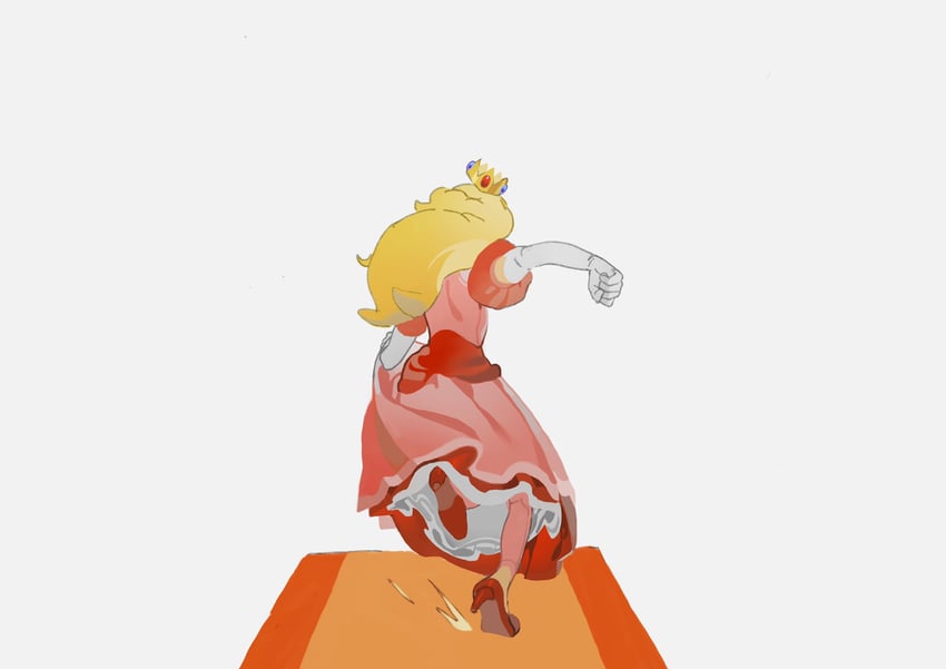 princess peach (mario and 1 more) drawn by kengyou_lei