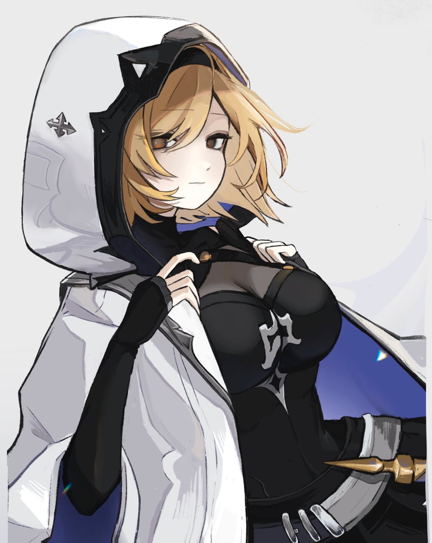 djeeta and honing seeker: nova (granblue fantasy) drawn by numlq