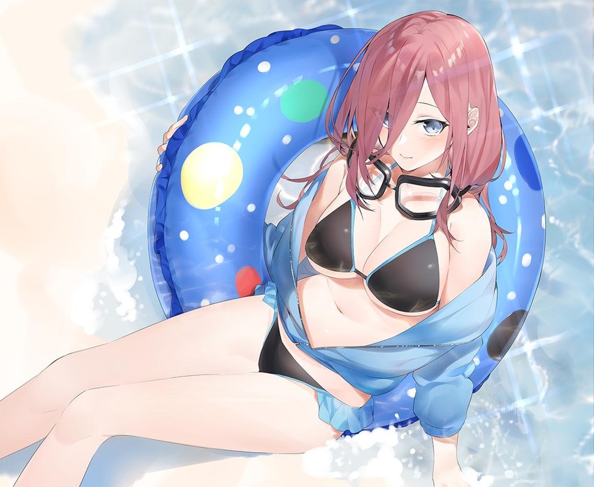 nakano miku (go-toubun no hanayome) drawn by hayashi_kewi