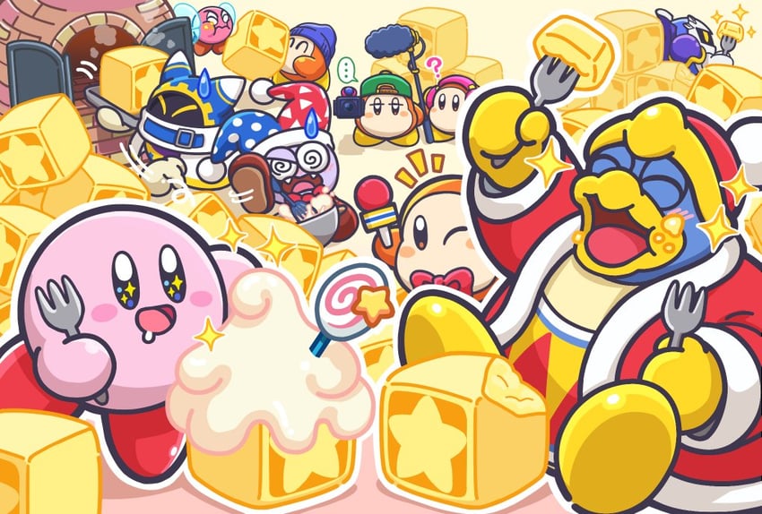 kirby, meta knight, waddle dee, king dedede, magolor, and 6 more (kirby)