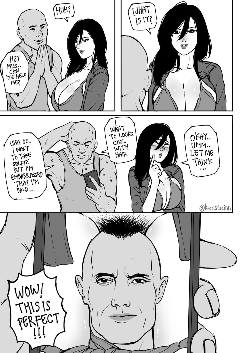 the rock (original and 1 more) drawn by kensteinn
