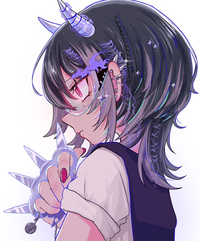 nira-chan (zutto mayonaka de ii no ni and 1 more) drawn by tokage_6666