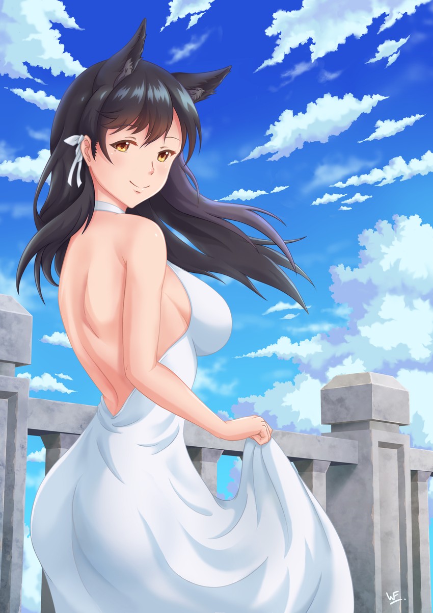 atago (azur lane) drawn by watermelonfield