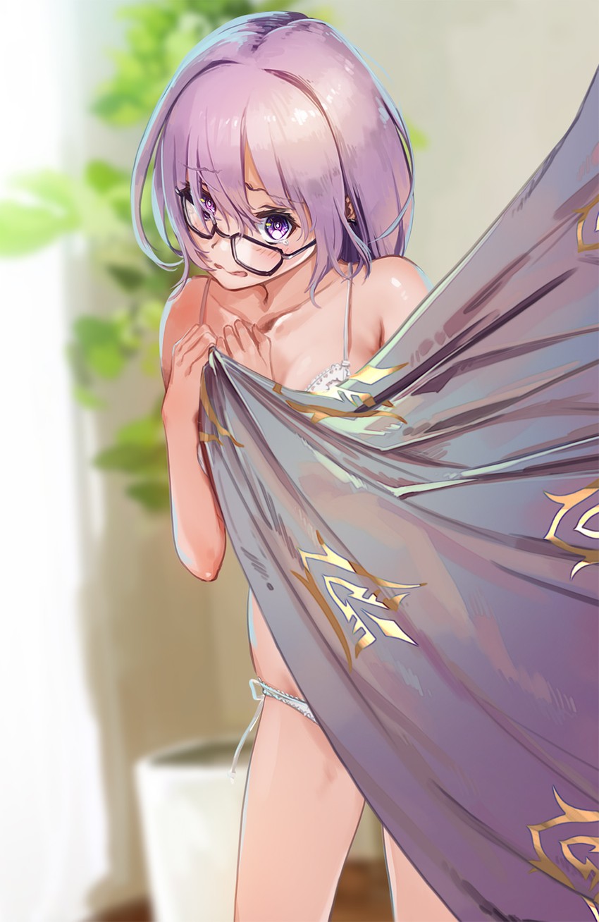 mash kyrielight (fate and 1 more) drawn by harutoshi
