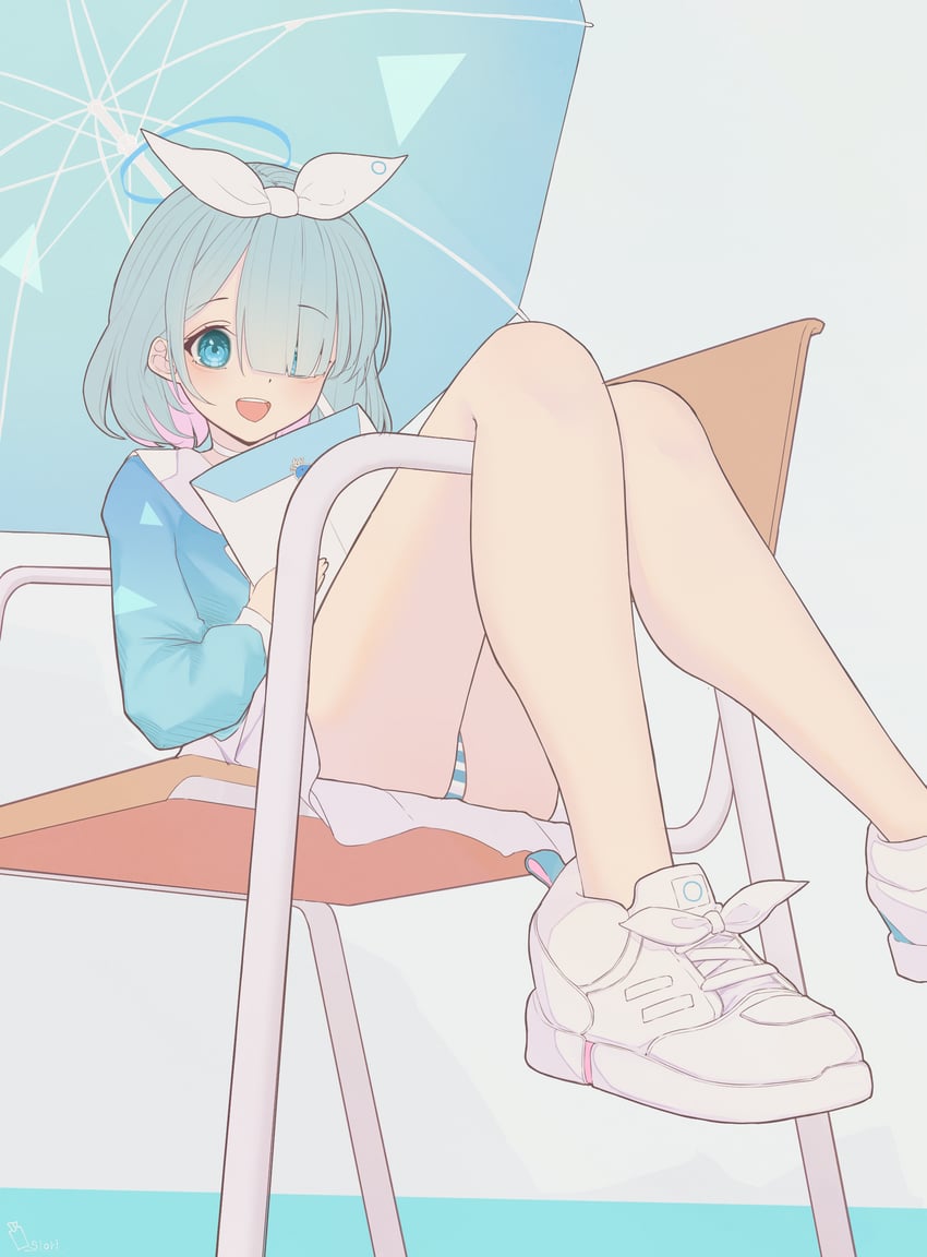 arona (blue archive) drawn by tachibana_shiori_(suica_112)