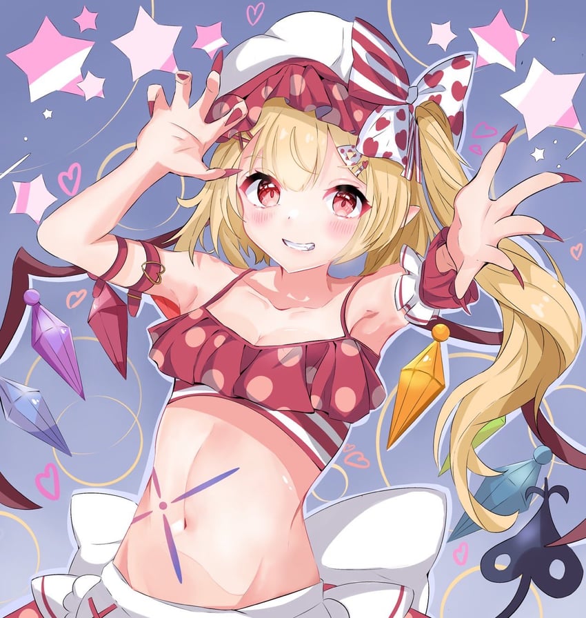 flandre scarlet (touhou and 1 more) drawn by touhourennsyuu