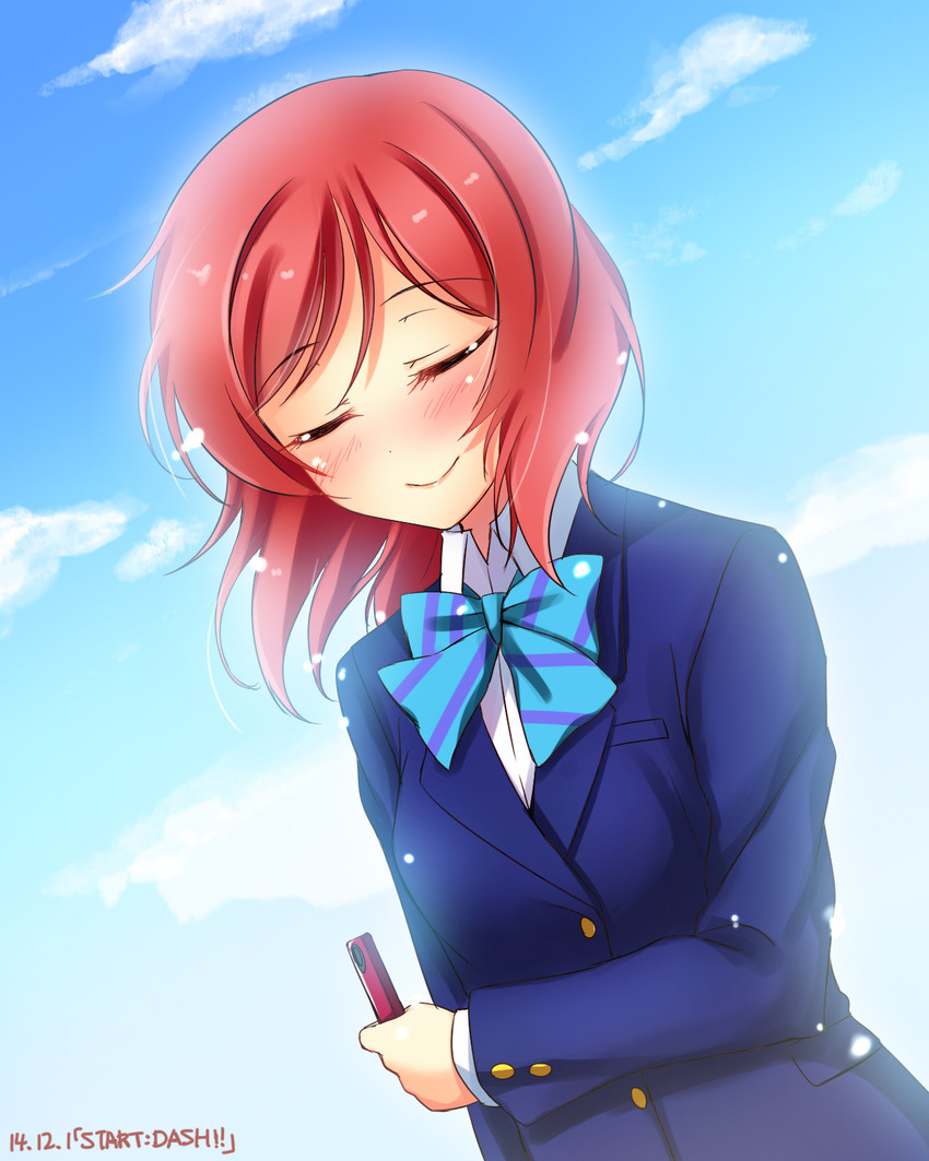nishikino maki (love live! and 1 more) drawn by yu-ta