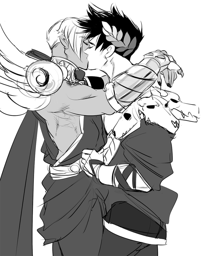zagreus and thanatos (hades and 1 more) drawn by ing0123