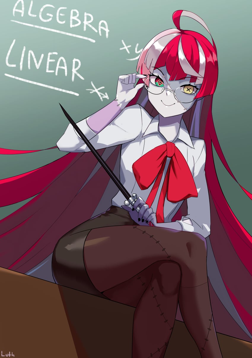 kureiji ollie (hololive and 1 more) drawn by lutherniel