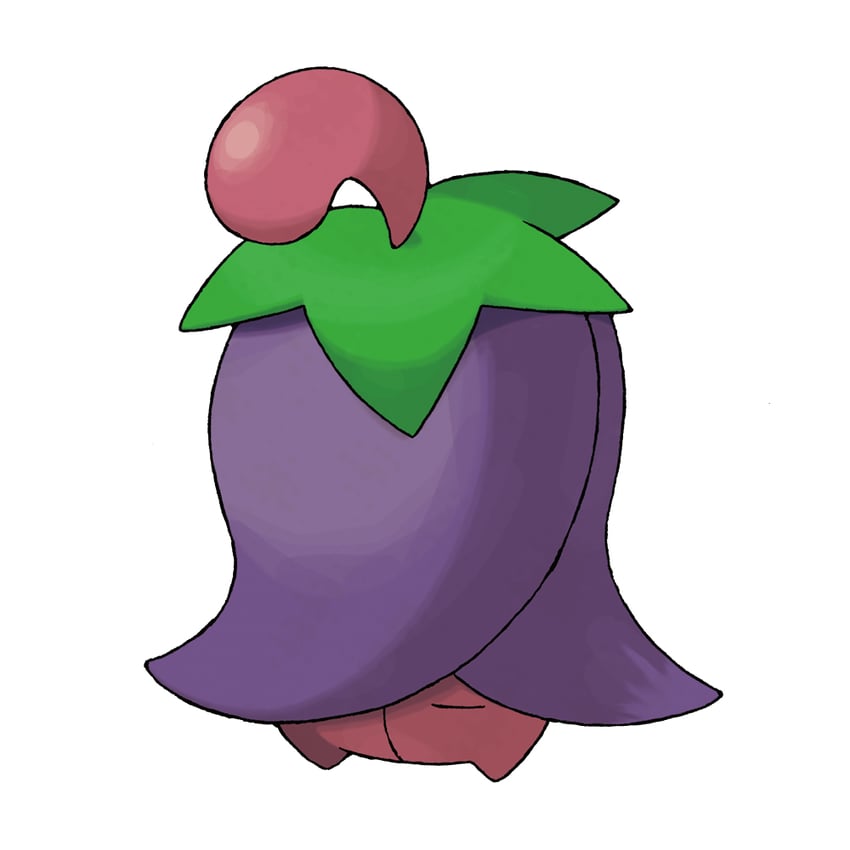 cherrim (pokemon and 1 more) drawn by sugimori_ken