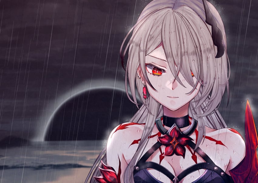 acheron (honkai and 1 more) drawn by is_(aisu)