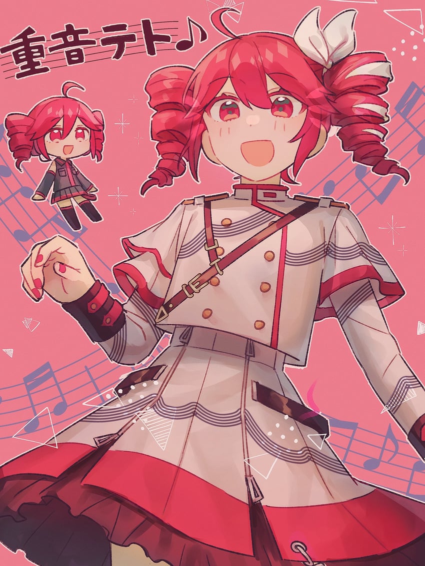 kasane teto (utau and 1 more) drawn by karee_(su_pukare_kirai)