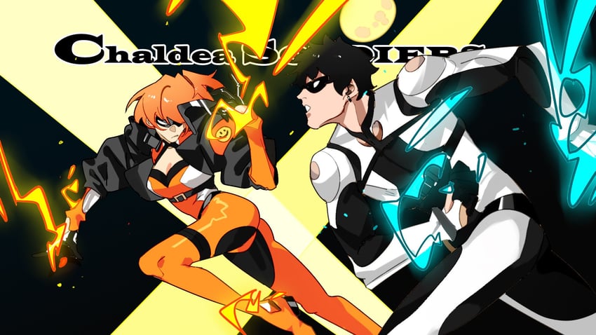 fujimaru ritsuka (fate and 1 more) drawn by whaaa000