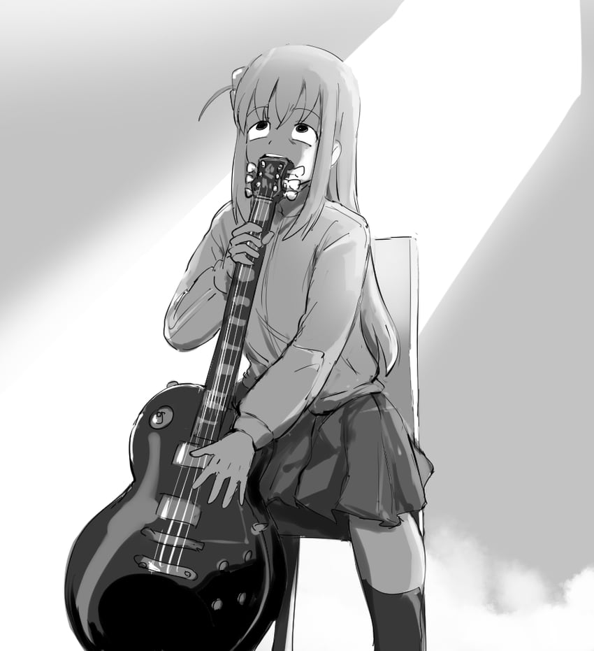 gotoh hitori (bocchi the rock! and 1 more) drawn by tenten_(chan4545)