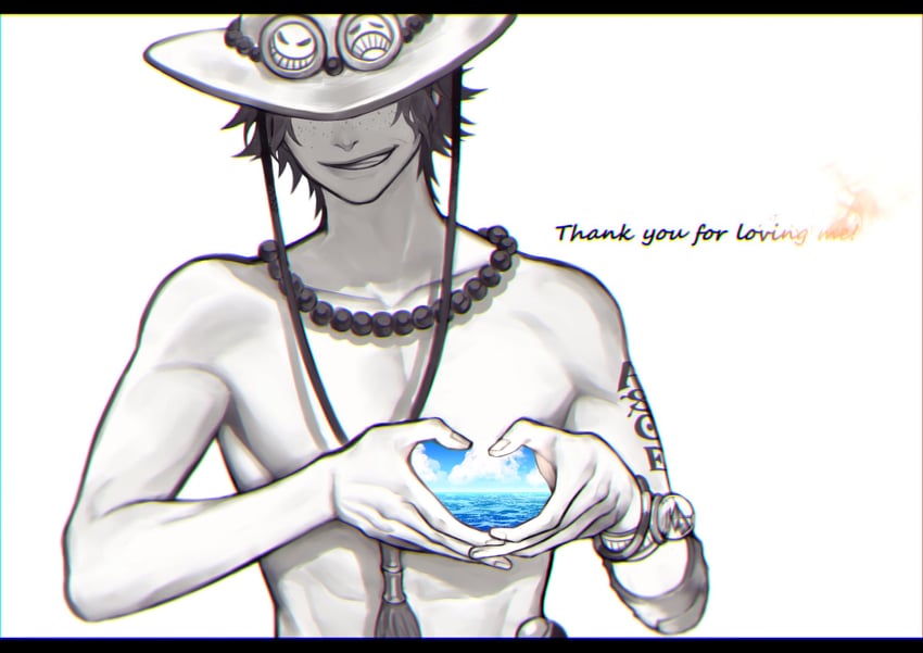 portgas d. ace (one piece) drawn by kazuto_(kazu_one_a)