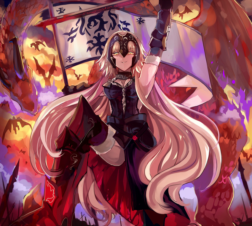 jeanne d'arc alter (fate and 1 more) drawn by yuu_(pixiv769259)