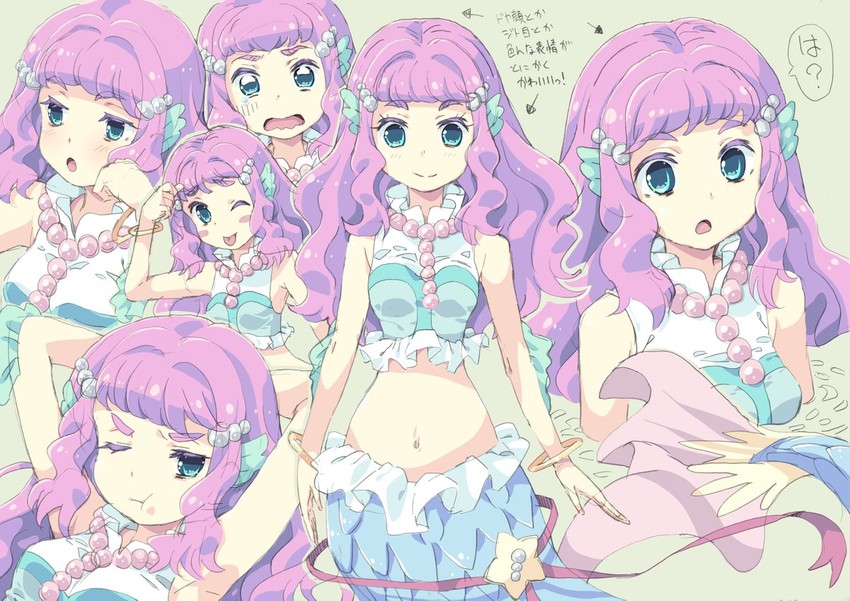 laura la mer (precure and 1 more) drawn by homing_(areya)
