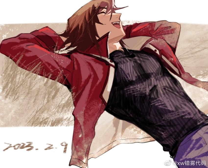 yuki judai (yu-gi-oh! and 1 more) drawn by xw3147320553321