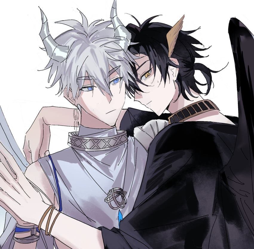 cheng xiaoshi and lu guang (shiguang dailiren) drawn by shannontay67979