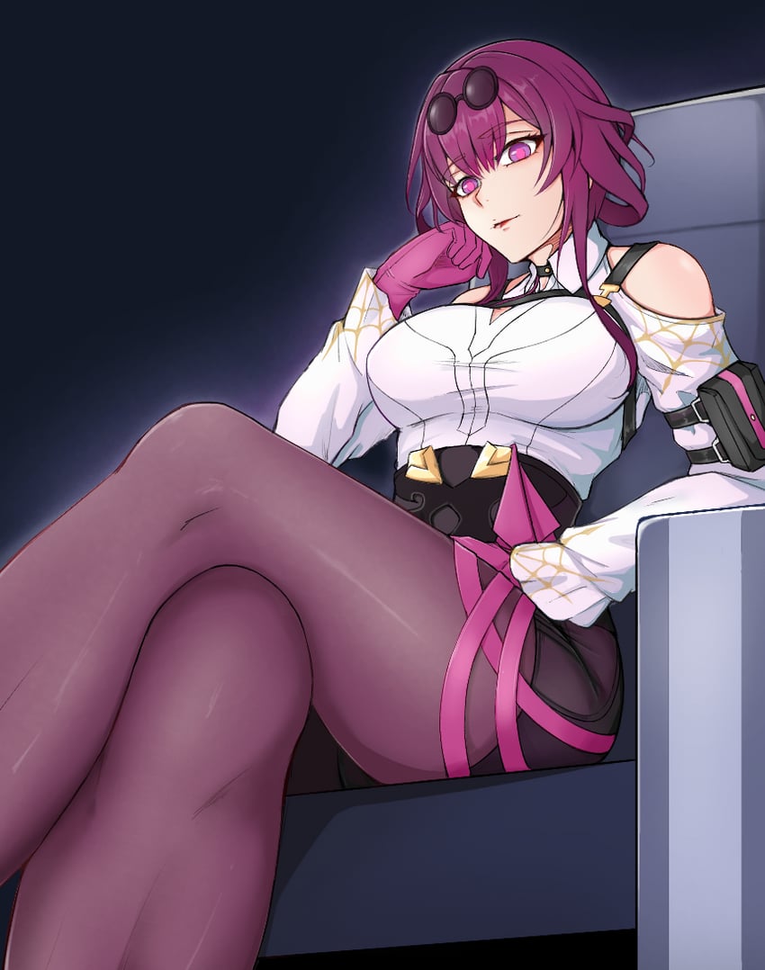 kafka (honkai and 1 more) drawn by gomon_sensei