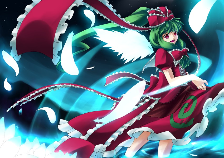 kagiyama hina (touhou) drawn by shiromiza_kana