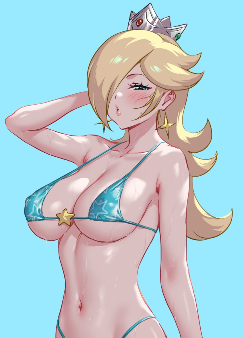rosalina (mario and 1 more) drawn by taka-michi