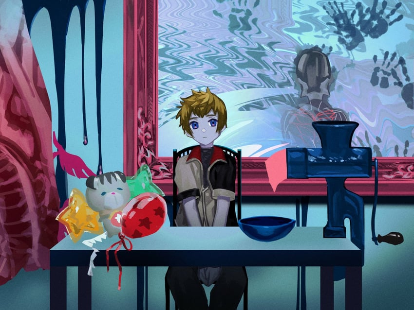 ventus, vanitas, and chirithy (kingdom hearts and 2 more) drawn by keiseki1