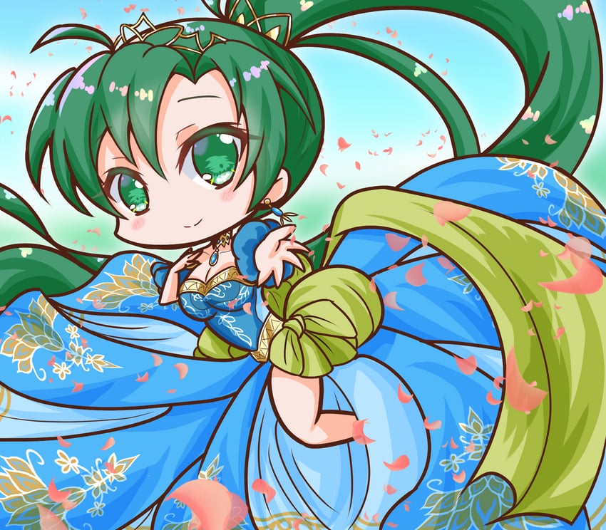 lyn (fire emblem and 1 more) drawn by griffonmask11