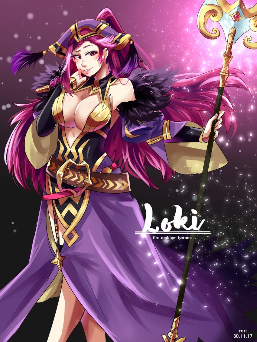 loki (fire emblem and 1 more) drawn by reriri