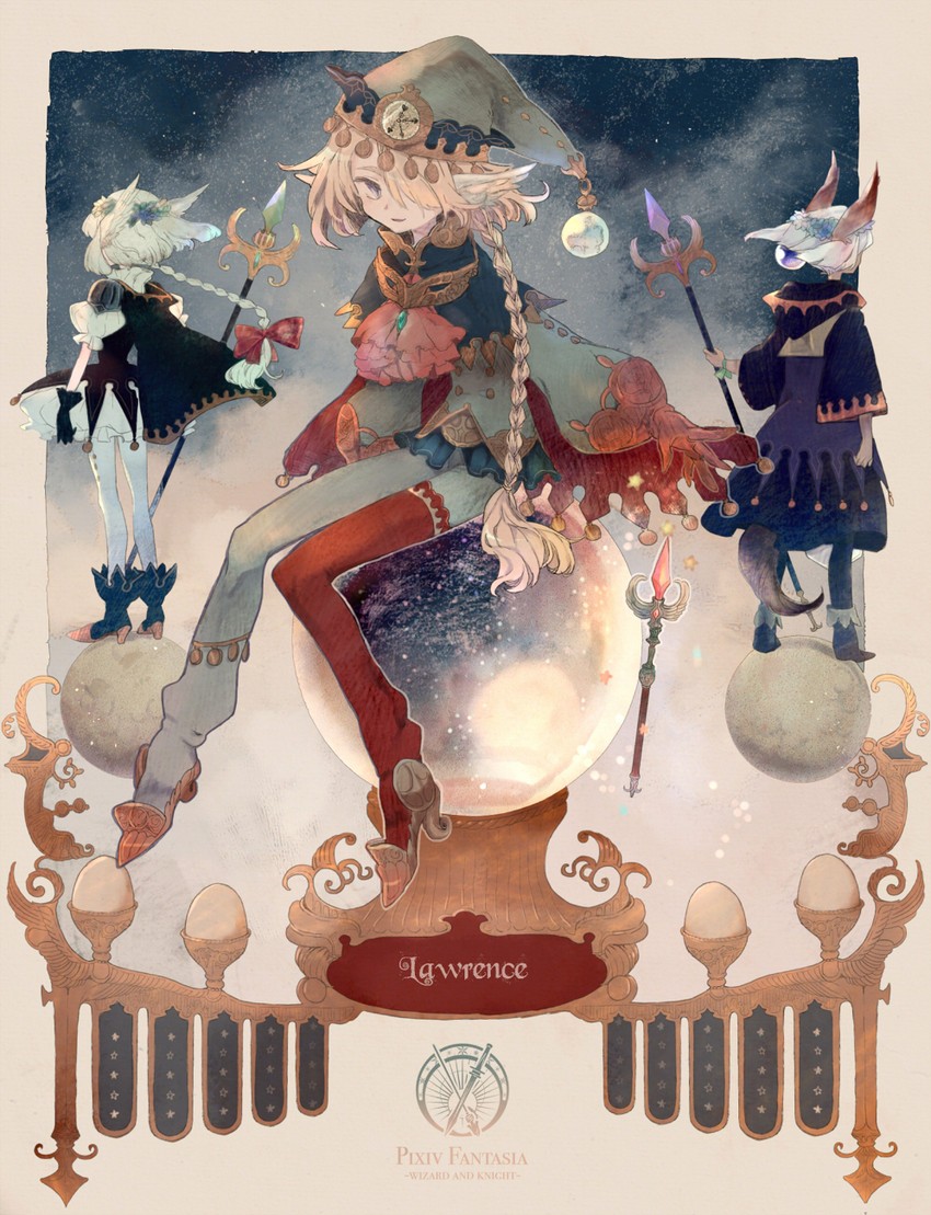 pixiv fantasia and 1 more drawn by mode-pesu