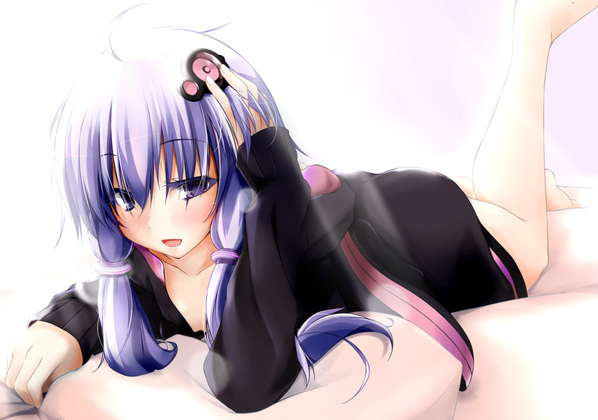 yuzuki yukari (vocaloid and 1 more) drawn by dd_mayohara