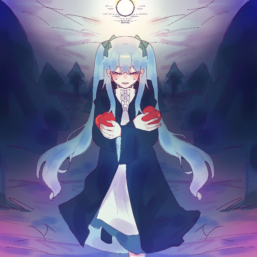hatsune miku and eve moonlit (vocaloid and 3 more) drawn by ng_huy_hoang