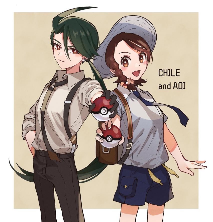 juliana and rika (pokemon and 1 more) drawn by wednesday_108