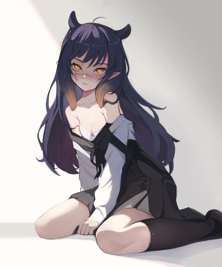 ninomae ina'nis and yoru (hololive and 2 more) drawn by koahri